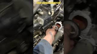 Chevy 24 Thermostat Removal [upl. by Anaila]