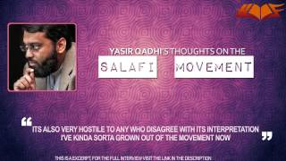 ExSalafi Yasir Qadhi talks about Salafies amp Wahabies [upl. by Grizelda]