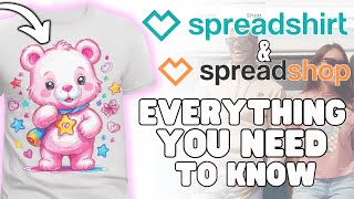 Whats Better Spreadshirt Vs Spreadshop Everything You Need to Know [upl. by Aneg973]