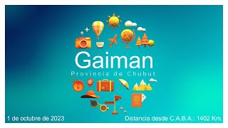 Gaiman  Provincia de Chubut  1 de octubre de 2023 [upl. by Holton]