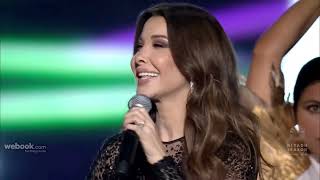 Nancy Ajram  New Year full performance Riyadh  20232024 [upl. by Goff]