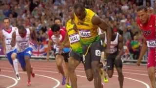 2012 Olympics  Mens 4 x 100m Relay Final [upl. by Adidnac]