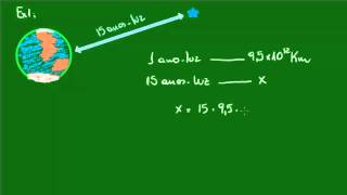 Cálculo do ano luz e tipos de meio de propagação [upl. by Jehius]