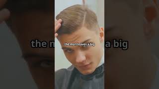 The Barbers Masterpiece A Haircut Story  A best story joke shorts viralvideo youtubeshorts [upl. by Comfort]