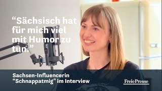 SachsenInfluencerin quotSchnappatmigquot im Interview [upl. by Hilton]