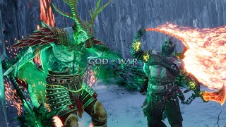 God of War Ragnarök  King Hrolf No DamageGMGOW Difficulty [upl. by Assira]