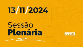 Sessão Plenária  Análise da ADPF sobre as favelas do RJ  131124 [upl. by Panaggio]