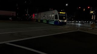 Sound Transit Link Light Rail 2 Line Simulated Service Testing 12924 [upl. by Berry]