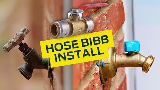 How to Replace a Hose Bibb [upl. by Dorette]