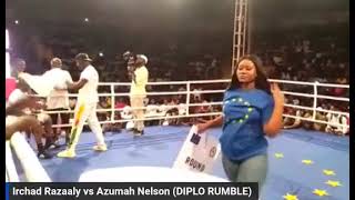 Watch Azumah Nelson fights Razaaly Irchad of the EU [upl. by Omer882]