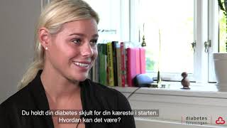 Pernille Blume møder ung med type 1diabetes [upl. by Urial54]