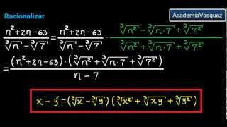 Racionalización Ejercicio 10 [upl. by Seagrave]