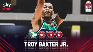 Troy Baxter Jr 30 PTS vs Bulls [upl. by Anayt355]