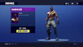 New Bandolier Skin Fortnite Battle Royale [upl. by Kcinomod550]