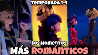 ❤️ Top 7 MOMENTOS MÁS ROMÁNTICOS en Miraculous Ladybug Temporada 1  4 [upl. by Olegnaed]