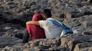 Bandra Bandstand Lovers point at Mumbai India in 4k ultra HD [upl. by Ardnuas]