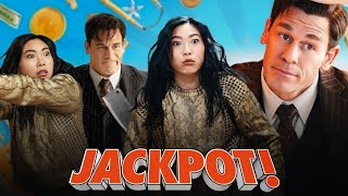 Jackpot Full Movie 2024 English Review  John Cena Awkwafina Ayden Mayeri Donald Elise Watkins [upl. by Laddie]