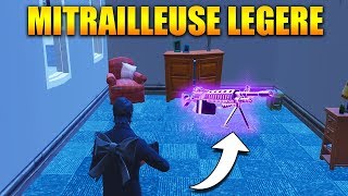 ON TEST LA NOUVELLE MITRAILLEUSE LEGERE sur FORTNITE BATTLE ROYALE [upl. by Nart]