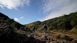 Arthurs Seat Holyrood Park Edinburgh Hike [upl. by Callie]