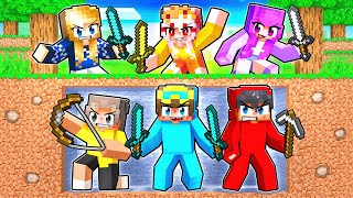 GIRL HUNTERS vs BOY SPEEDRUNNER GRAND FINALE in Minecraft [upl. by Naga]