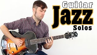 Solos de Guitarra Jazz  Utilizando Arpegios  Cromatismos  Jazz Guitar  Joe Pass  Pat Martino [upl. by Aimek]