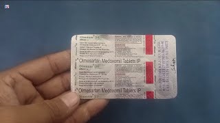 Olmesar 20 Tablet  Olmesar Tablets  Olmesartan Medoxomil Tablets  Olmesar 20mg Tablet Uses Dosage [upl. by Annaek]