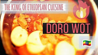 DORO WOT Chicken StewThe King of Ethiopian Cuisine🤎🇪🇹 Doro ethiopianfood chickenstew [upl. by Heinrik]