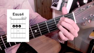 23 Sus4 Chords Beginners Guitar Lesson [upl. by Ahseneuq284]