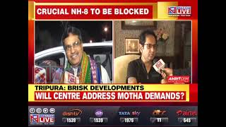 TIPRA Mothas Hunger Strike Call First reaction of CM Manik Saha [upl. by Harrow]