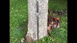 Cutting With the Hanwei Tinker Pearce Longsword [upl. by Barb]