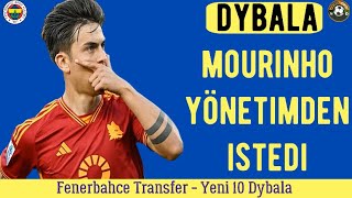 Fenerbahçe Transfer⚽️ Dybala Fenerbahçe fenerbahçe dybala fenerbahçehaber fenerbahçesondakika [upl. by Relyhs]