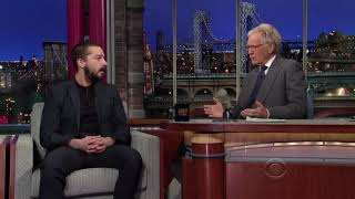 Shia Labeouf on David Letterman 2013 full [upl. by Anaeg]