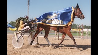 Victory Tilly amp Stig H Johansson vinner Svenskt Travderby 1 300 000 kr på Jägersro 1999 [upl. by Rico610]