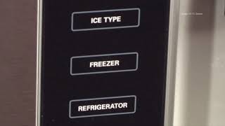 LG Refrigerators How To Change The Temperature Settings [upl. by Terra930]