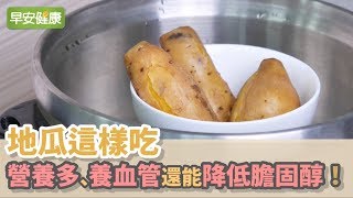 地瓜這樣吃，營養多、養血管還能降低膽固醇！【早安健康】 [upl. by Gerrie]