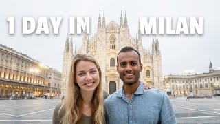 VISIT MILAN IN 1 AMAZING DAY  🇮🇹 Italy Travel Vlog [upl. by Questa80]