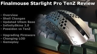 Finalmouse Starlight Pro TenZ Review  Features Side by Side Changing LOD and Firmware [upl. by Amehr979]