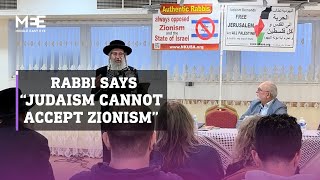 Rabbi says quotJudaism cannot accept Zionismquot [upl. by Schram]