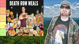 Ranking Every Death Row Meal  Part 1 Josh Slavin  Reaction BBT [upl. by Norval]