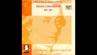 Mozart CD 01 Piano Concertos K 107 [upl. by Arreyt]