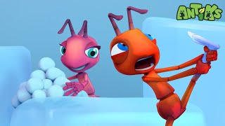 Icy Ants 🥶  Antiks  Science and Nature Cartoons For Kids Moonbug Kids [upl. by Westmoreland428]