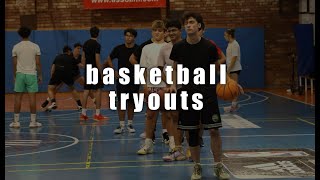 Barcelona High School  Boys Basketball Tryouts [upl. by Cristine591]