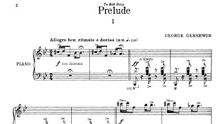 George Gershwin  Prelude No1 Played by Gershwin 1928 Recording [upl. by Ulric]