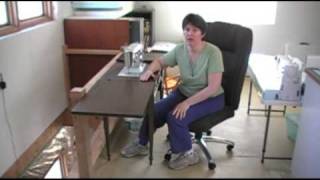 Quilting Ergonomics  How to Be Comfortable While You Quilt or Sew [upl. by Gretna]