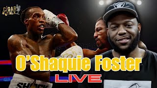 Oshaquie Foster Cigar Talk Live [upl. by Raffin974]