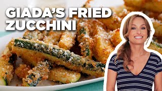 Crispy Fried Zucchini with Giada De Laurentiis  Everyday Italian  Food Network [upl. by Moselle]