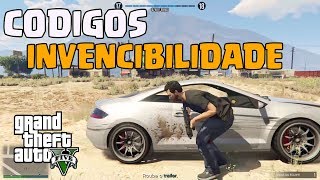 GTA 5 codigo de invencibilidade  manha da invencibilidade vida infinita  Fabinho Seco [upl. by Napas640]