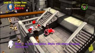 Lego Pirates of the Caribbean Level 16 London Town  Story Walkthrough  HTG [upl. by Nosnar]