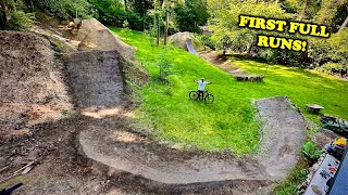 We Finished the Back Garden Dirt Jump Line [upl. by Fesoj805]