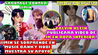 😮JIMIN QUEDO EN SHOCK CUANDOARMY 😡 POR SABOTAGEJUNGKOOK FILMO EN ROPA INTERIOR PARA CKV EXPUESTO [upl. by Mile681]